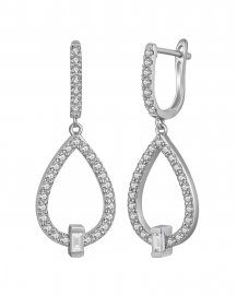 PEAR STYLE DIAMOND DANGLING (TE2182)