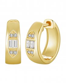 BAGUETTE DIAMOND HUGGIES (TE2193)