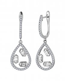 PEAR STYLE DIAMOND DANGLING (TE2209)