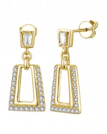 TRIANGLE STYLE DIAMOND DANGLING (TE2210)