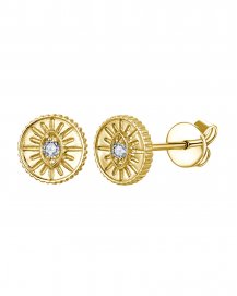 ROUND STYLE SOLITAIRE DIAMOND STUDS (TE2241)