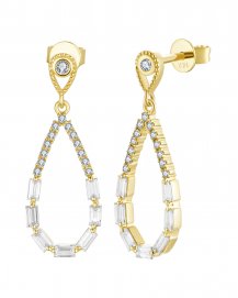 PEAR STYLE DIAMOND DANGLING (TE2538)