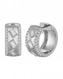 BAGUETTE DIAMOND HUGGIES (TE2539)