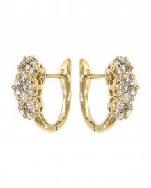CLUSTER DIAMOND HUGGIES (TE256)