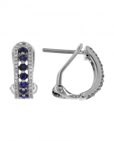 SAPPHIRE DIAMOND OMEGA BACK (TE257)