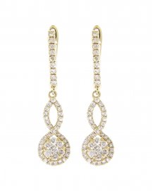CLUSTER DIAMOND DANGLING (TE266)