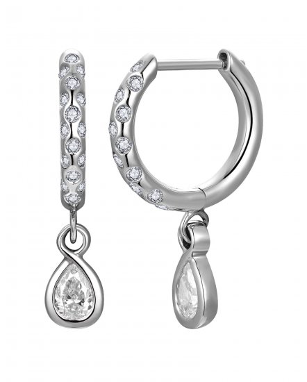 PEAR SHAPE DIAMOND DANGLING (TE2681)