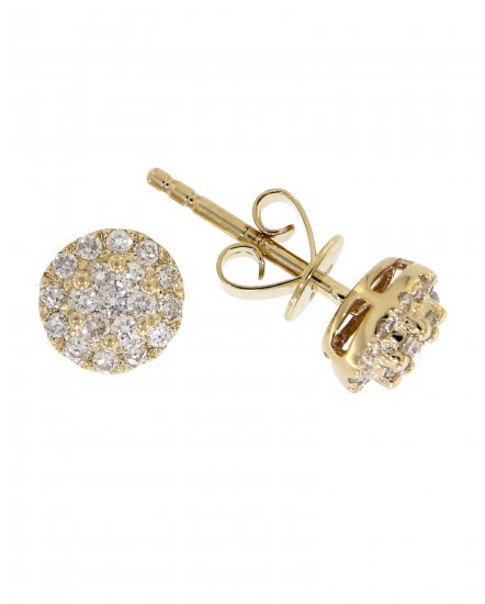 CLUSTER DIAMOND STUDS (TE324)