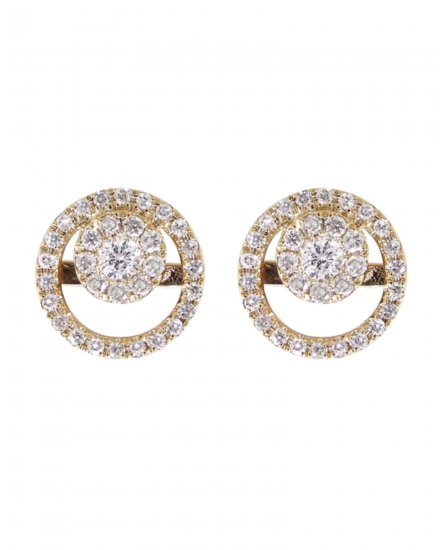 ROUND DIAMOND STUDS (TE331)