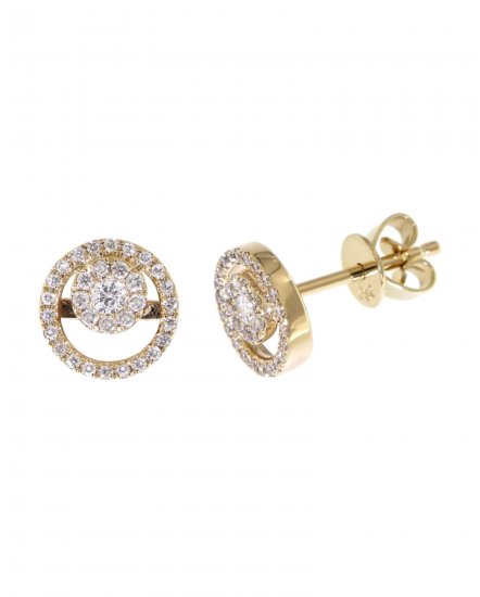 ROUND DIAMOND STUDS (TE331)