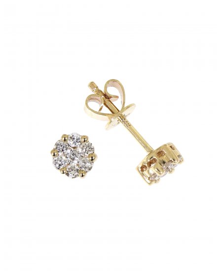 CLUSTER DIAMOND STUDS (TE337)