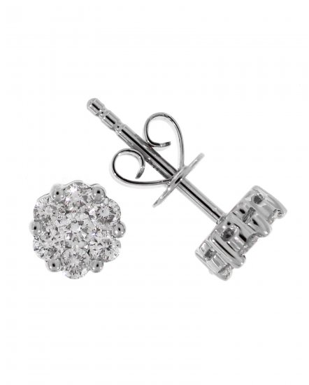 CLUSTER DIAMOND STUDS (TE339)