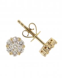 CLUSTER DIAMOND STUDS (TE339)