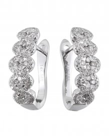 CLUSTER DIAMOND HUGGIES (TE342)