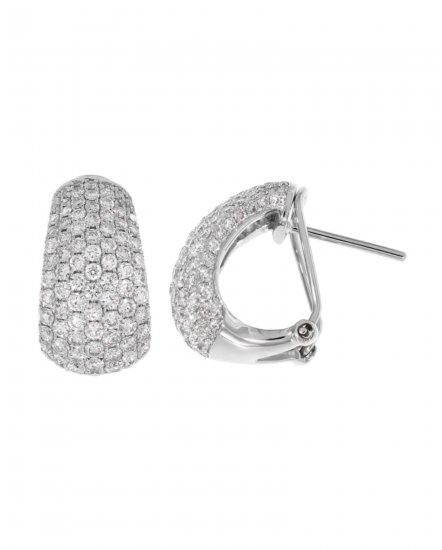PAVE DIAMOND OMEGA BACK (TE369)
