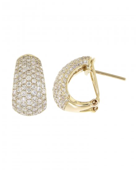 PAVE DIAMOND OMEGA BACK (TE369)