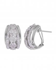 CLUSTER DIAMOND OMEGA BACK (TE459)