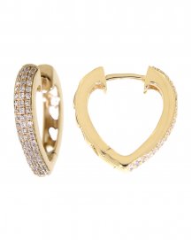 HEART STYLE DIAMOND HUGGIES (TE471)