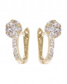  CLUSTER DIAMOND HUGGIES (TE524)