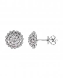 ROUND CLUSTER DIAMOND STUDS (TE533)