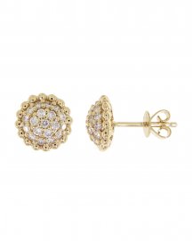 ROUND CLUSTER DIAMOND STUDS (TE533)