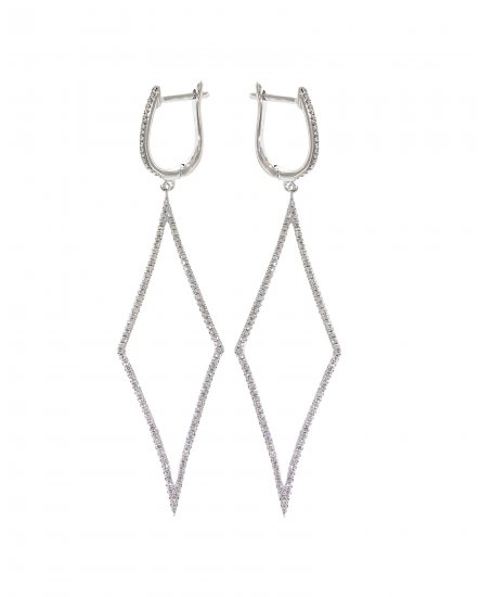 KITE SHAPE DIAMOND DANGLING (TE587)