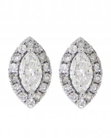 MARQUISE DIAMOND STUDS (TE636)