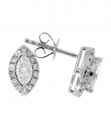 MARQUISE DIAMOND STUDS (TE636)