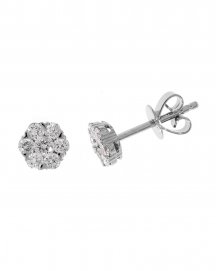 CLUSTER DIAMOND STUDS (TE662)