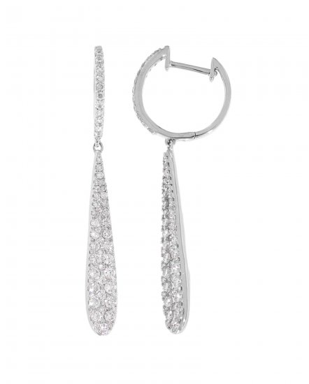 PEAR STYLE DIAMOND DANGLING (TE671)