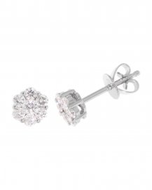  CLUSTER DIAMOND STUDS (TE714)