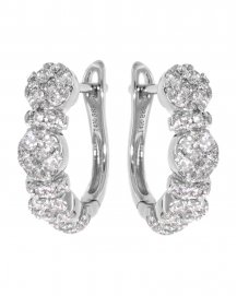 CLUSTER DIAMOND HUGGIES (TE784)