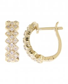 SQUARE DIAMOND HUGGIES (TE787)