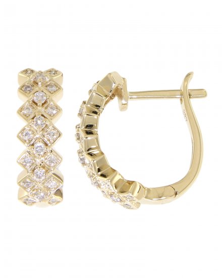 SQUARE DIAMOND HUGGIES (TE787)