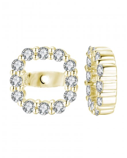 DIAMOND EAR JACKETS (TE797)