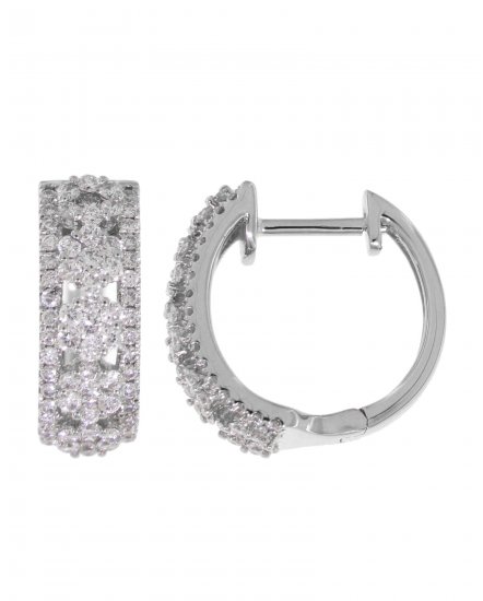 CLUSTER DIAMOND HUGGIES (TE811)