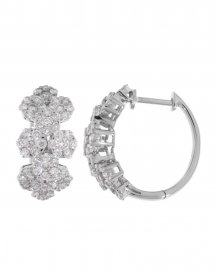 CLUSTER DIAMOND HUGGIES (TE812)