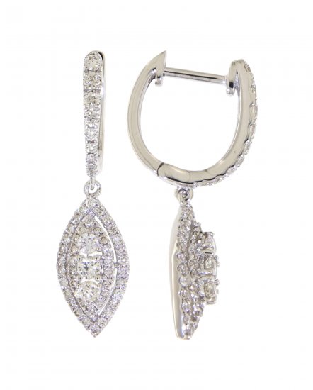 MARQUISE STYLE DIAMOND DANGLING (TE814)