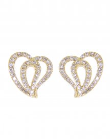 HEART SHAPE DIAMOND STUDS (TE816)