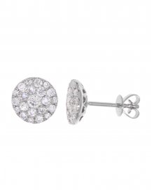 ROUND CLUSTER DIAMOND STUDS (TE822)