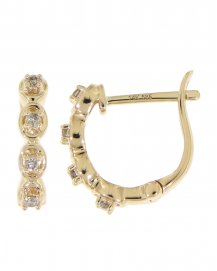 OVAL STYLE DIAMOND HUGGIES (TE836)