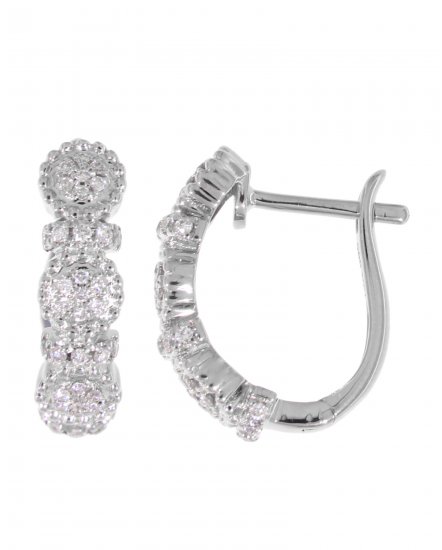 CLUSTER DIAMOND HUGGIES (TE847)