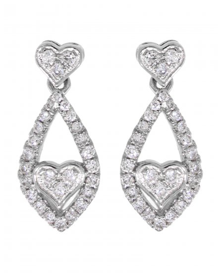 FISH STYLE DIAMOND DANGLING (TE855)