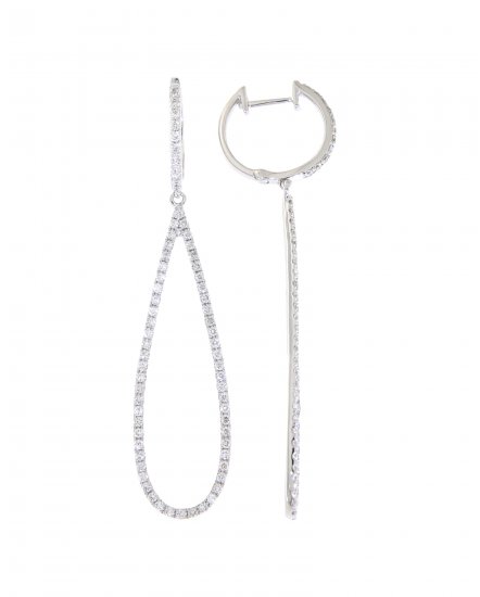 PEAR STYLE DIAMOND DANGLING (TE870)