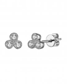 TRIANGLE STYLE  DIAMOND STUDS (TE898)