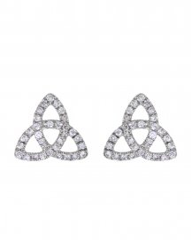 TRIANGLE STYLE DIAMOND STUDS (TE902)