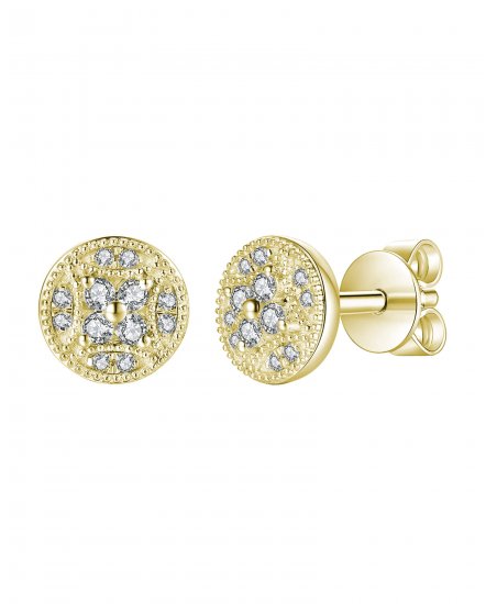 ROUND DIAMOND STUDS (TE931)