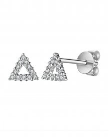TRIANGLE STYLE DIAMOND STUDS (TE956)