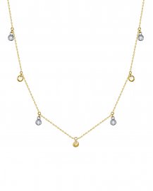 DIAMOND BY THE YARD DANGLE NECKLACE (TN1002)