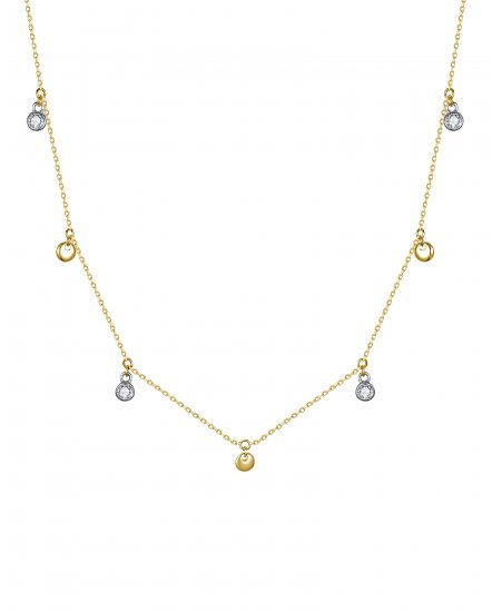 DIAMOND BY THE YARD DANGLE NECKLACE (TN1002)